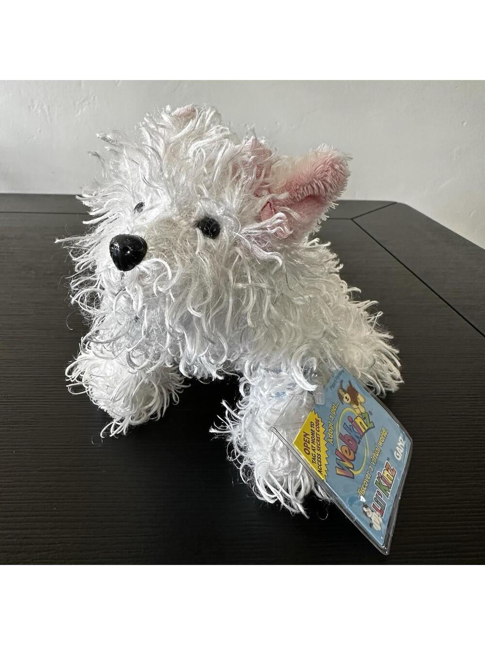 Ganz Lil’ Kinz White Terrier HS106, New, Sealed Unused Code
